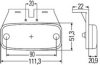 DAF 1962467 Side Marker Light